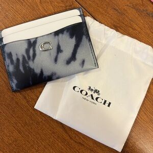 Coach Card Case- Tie Dye NWT